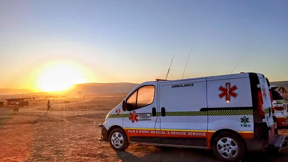 Afrikaburn in the morning 2022